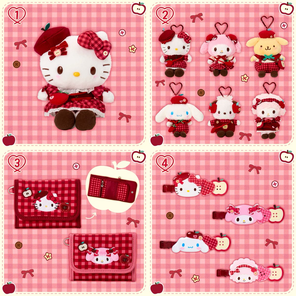 mollyyyyhxm's tweet photo. 🦩Autumn apple series 🍓
🌸คอลใหม่ — วางขาย 9/9
(พรีออเดอร์ / หิ้วตามคิวโอน)

พวง 750฿
กระเป๋าสตางค์ 690฿
กิ้บ 270฿
อื่นๆ
✔️รับมัดจำ 50% 

ค่าส่ง th 40฿ / สนใจ dm ka ❕
✈️ รอบบินส่งมาไทยทุกอาทิตย์
#ตลาดนัดsanrio #ตลาดนัด��านริโอ้
#หิ้วกับโนเวม #หิ้วญี่ปุ่น #พรีออเดอร์ญี่ปุ่น https://t.co/o75RxaGgJu