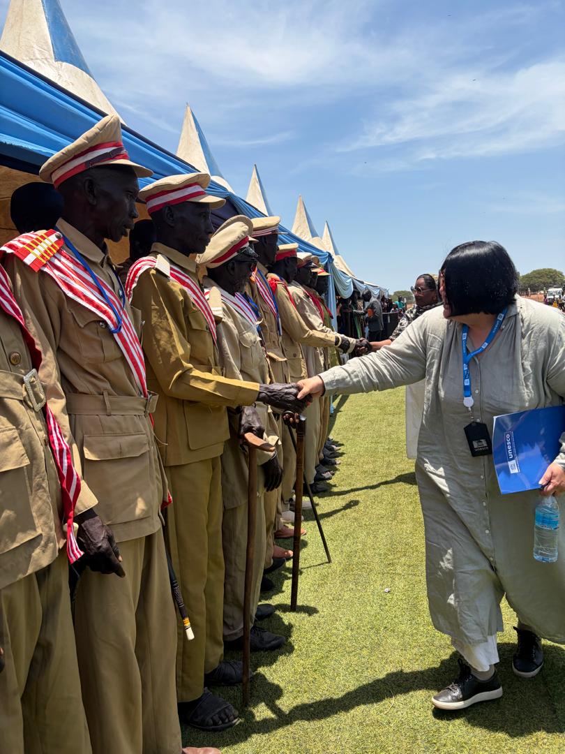 UnescoJuba's tweet photo. To mark #InternationalLiteracyDay2026, UNESCO joined @MoGEI_SSD  and partners in Awerial County, Lakes State, under the theme “Literacy for People, Planet and Prosperity.”
UNESCO reaffirms its commitment to advancing literacy and lifelong learning for all in South Sudan. https://t.co/OMxQkDayGa