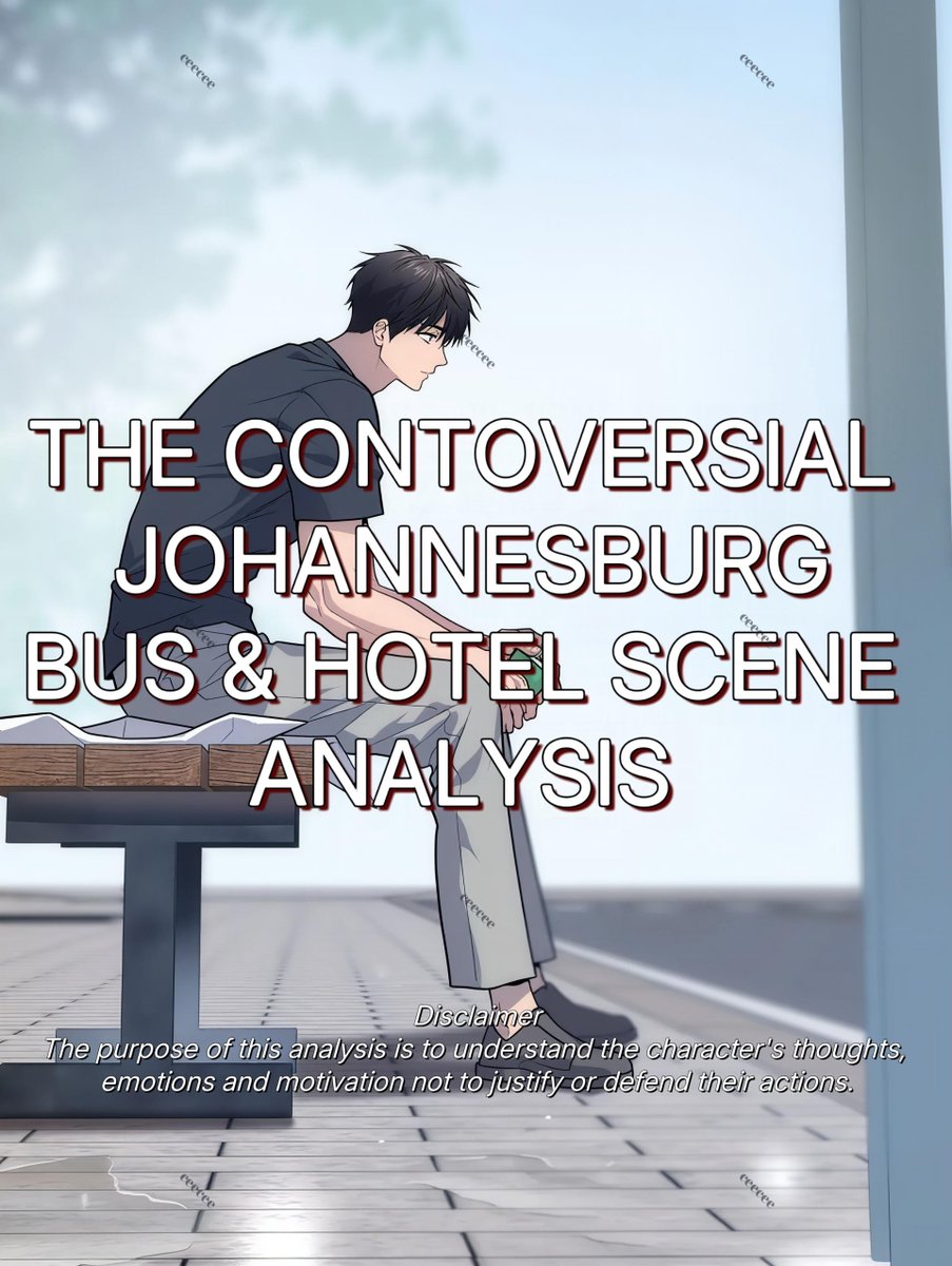 iltaearchive's tweet photo. THE CONTROVERSIAL JOHANNESBERG HOTEL & BUS SCENE ANALYSIS — As we approach the infamous bus and hotel scenes, many readers may feel anxious about what's coming next. These moments have become some of the most debated and misunderstood parts of Passion. So, let's take a closer look at the context, psychology, and narrative purpose behind these controversial events. (long thread ahead-total of 21 panels)

Disclaimer: This is my personal interpretation based on the Novel and my understanding of the characters actions, motives and emotions. This is not to justify their actions but to explore and analyze them within the context of the story.

I only changed the first and second panel photos since I had already uploaded the previous version to my TikTok account. I'm happy to share this Analysis with you before we head into one of the most devastating parts of Passion Manhwa. 

#패션 #PASSION