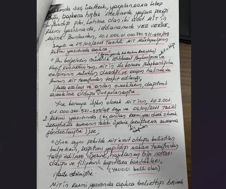 ww3mediaa's tweet photo. 🔴 Kaşif Kozinoğlu’nun ölümünden hemen önce mahkemeye sunmak üzere kaleme aldığı savunma notları ortaya çıktı.

-Sabah https://t.co/BAJoa2lFVi