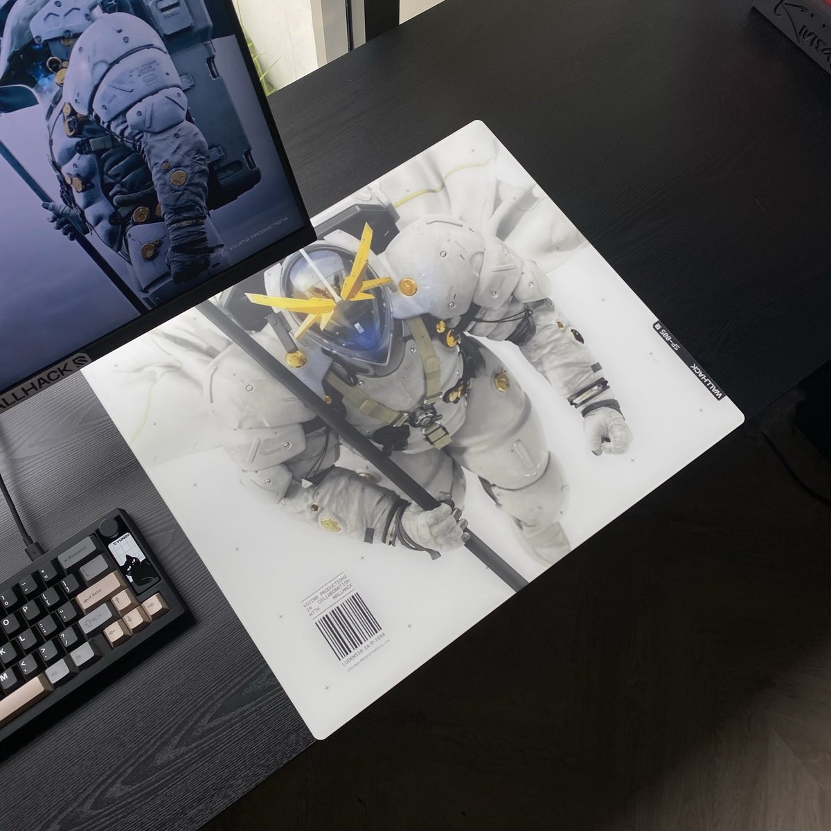 dxstiny26's tweet photo. WALLHACK x KOJIMA PRODUCTIONS 💙💛🤍 | @WallhackHQ @KojiPro2015 https://t.co/3T5KbKbTuc