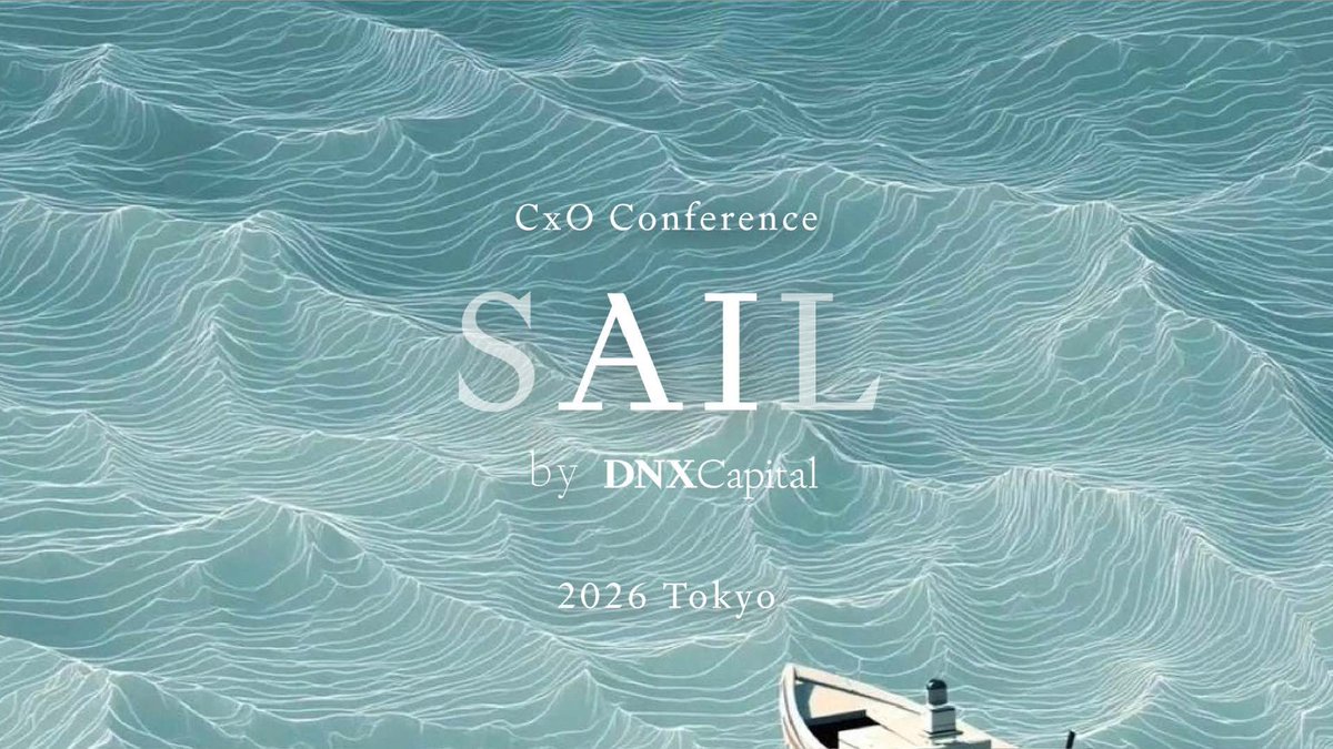 dnx_capital's tweet photo. 経営者向けカンファレンス「SaaShip」改め、「SAIL（セイル）Tokyo 2026」を開催しました！DNXからはSaaS/AIの最新マーケット動向と米国トレンドを、続いてBCG・Salesforceからは、AIトランスフォーメーションの現在地と戦い方をお届け。ご登壇・ご参加いただいた皆さま、誠にありがとうございました！ https://t.co/PVpiFxPtN9