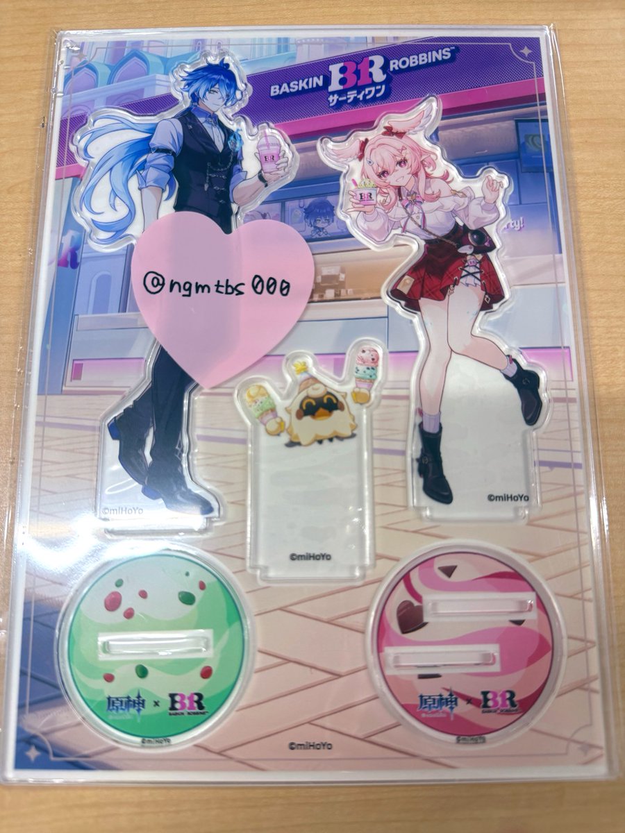 ngmtbs000's tweet photo. 【交換or譲渡】
原神 サーティワン 31

譲┊アクスタ リンネア

求┊300円orフリンズ
郵送の場合別途送料

都内手渡し可
よろしくお願いいたします。 https://t.co/wwIgdhLHAF
