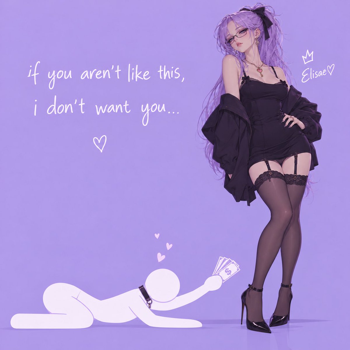princess_elisae's tweet photo. Just making sure you losers understand your place.
 You’re here to obey, spoil Princess and be useful. 💜👑

#Findom #Finsub #Paypig #moneyslave https://t.co/kfIKV93IRp