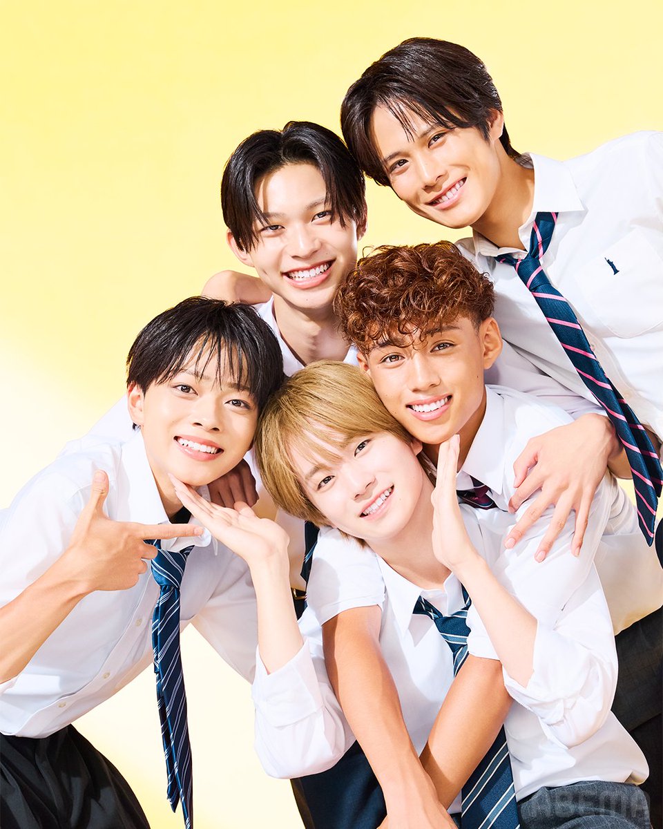 kyousuki_offi's tweet photo. タカオ編💛男子メンバー

ラヨーン編から こうのすけ
夏休み編2026から けい
2人が継続メンバーとして参加💘

見届け人もトリコになった
愛されヤンチャ男子とは…？👀

#今日好き 新シーズン #タカオ編 
9/14(月)よる9時からABEMAで無料放送💘

解禁映像はここから！
▷ https://t.co/uT0FiSHQwk https://t.co/JOPX6d1Yrp
