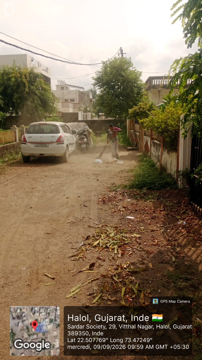 HALOLNAGARPALI2's tweet photo. cleaning in ULB area https://t.co/93UKGTDY8q