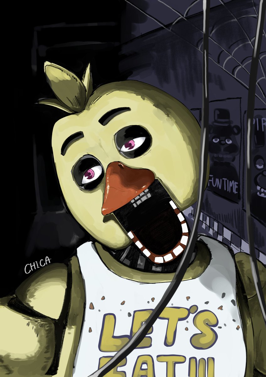 ztzazkzez's tweet photo. Chica
＃FiveNightatFreddys
＃FNaF https://t.co/Kl9A0lEinw