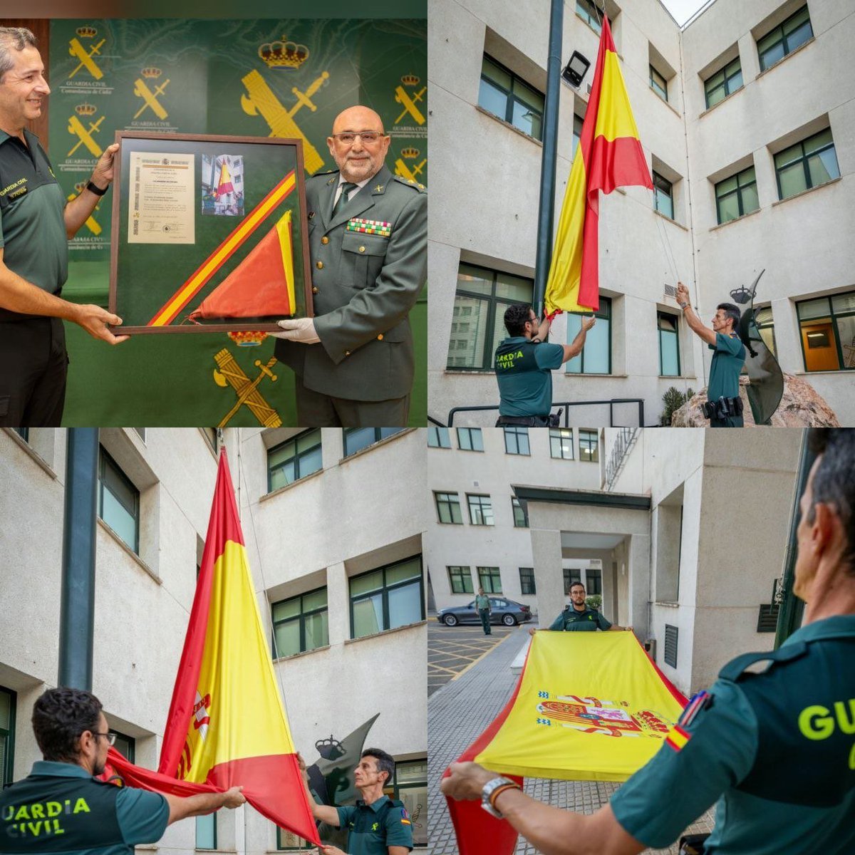 FraileMorinigo's tweet photo. @cadizragce acompañó al Teniente Coronel Esteban Gómez Naranjo en su pase a retiro.
Reconocemos su trayectoria, vocación de servicio y, especialmente, su cercanía y compromiso con los guardias civiles veteranos y retirados.
@guardiacivil
#SiempreGuardiaCivil https://t.co/pQPmDwuBdC