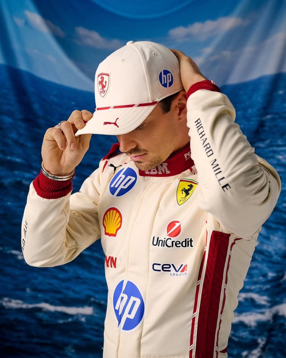 AlyseIrishpv's tweet photo. A special race calls for a special suit. @scuderiaferrari https://t.co/BWBRKHmhx7