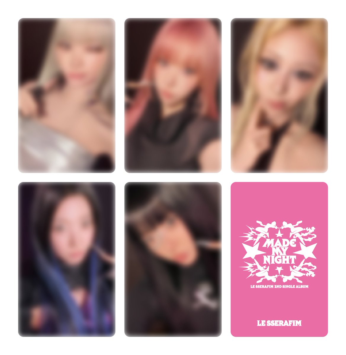 le_sserafim_jp's tweet photo. 📢LE SSERAFIM 2nd Single 'Made My Night' CD購入特典絵柄公開🫧

📍https://t.co/GS8YN8Omy8

#LE_SSERAFIM #르세라핌
#MadeMyNight https://t.co/CdTqaV6Il5