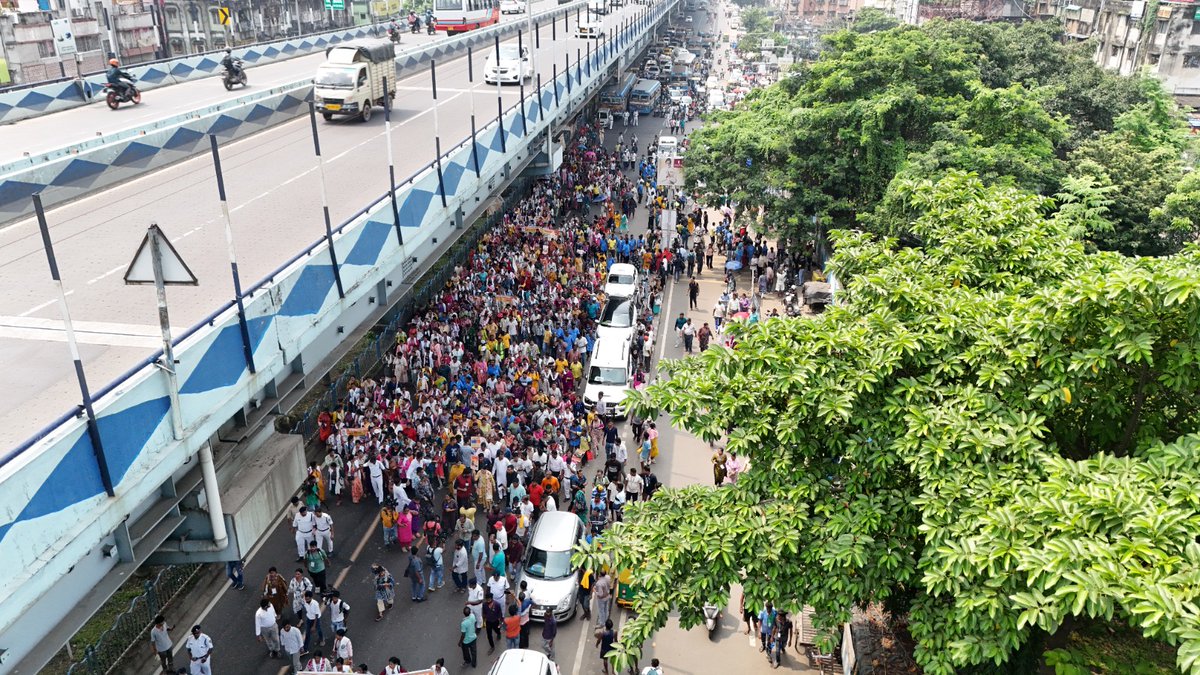 MyBidhannagar's tweet photo. Spreading the word to keep our city mosquito-free! 🦟📢 A vibrant Dengue Awareness Rally was organized on 08.09.2026 to engage the community, promote preventive habits, and protect Bidhannagar from vector-borne diseases. 🌿💪
#DengueAwareness #VectorControl #PublicHealth #BMC https://t.co/PEzE1uZfkz