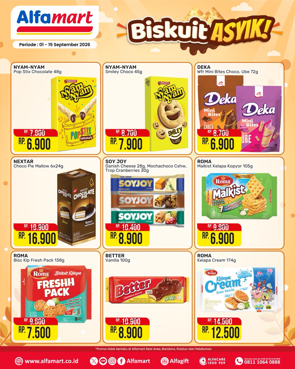 alfamart's tweet photo. Kopi Sudah Siap, Biskuit Jangan Sampai Absen! ☕🍪😆 https://t.co/3QvtuIyvtw
