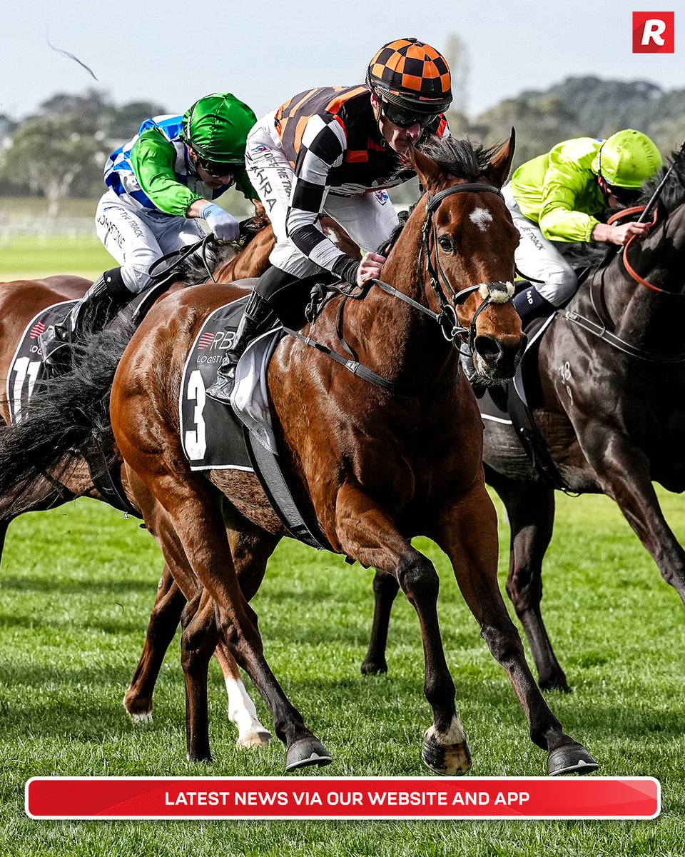 Racing's tweet photo. Warnie produces a sizzling turn of foot at Sandown and will now get his shot at Group 1 glory 🔥

🗞️ https://t.co/MIZkCoxyf8 https://t.co/yZZTe10OQE
