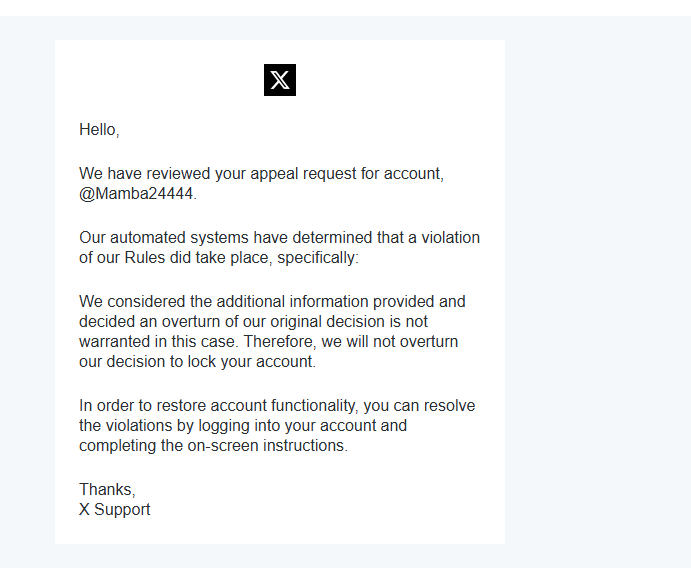 Blitzcrank27's tweet photo. @elonmusk Fix your support its hard to contact X on how to retrieve accounts, my friend @Mamba24444 got suspend for just applying a job here on X. I thought X is for free speech how is this an inaunthentic behavior ? also their is no instruction in his account on how to retrieved it. https://t.co/gp2pwloXwD
