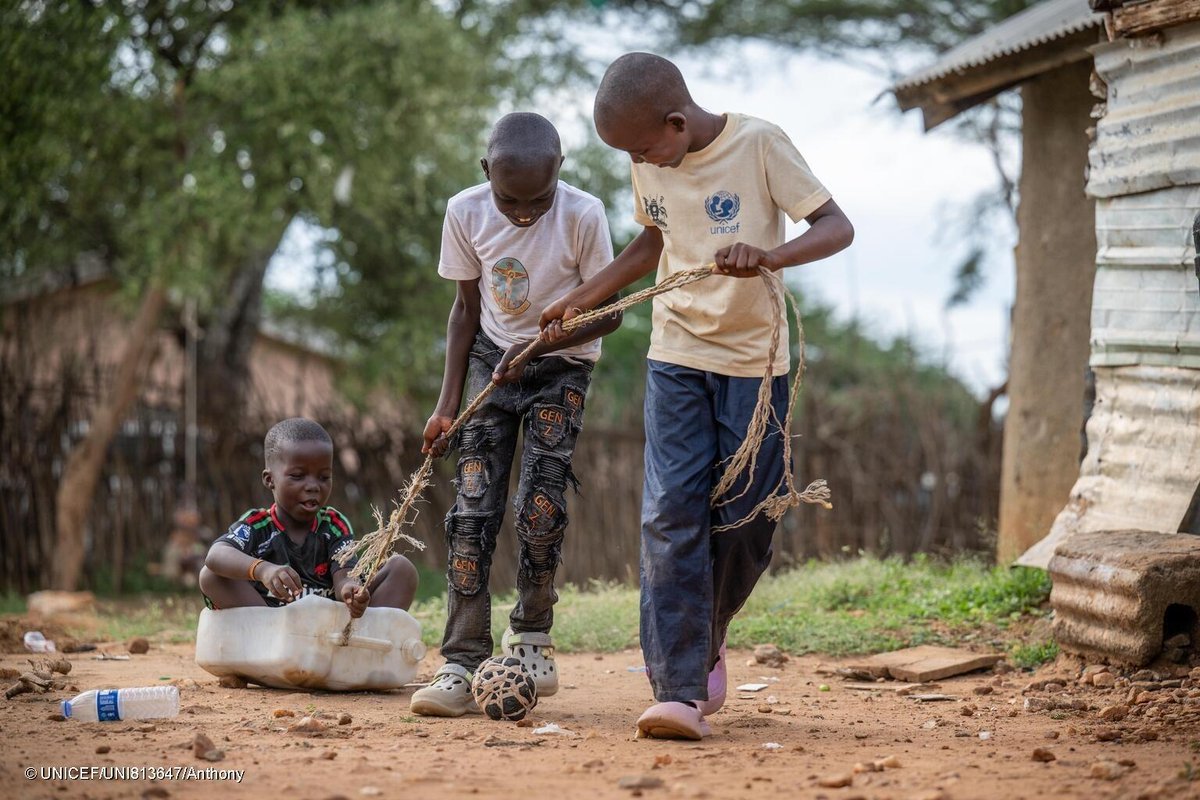 UNICEFUganda's tweet photo. The school holidays are soon coming to an end.

Every child deserves a safe, happy holiday, and a future filled with hope.

The holidays remind us of the simple things that matter most to children: love, safety, play, family and a sense of belonging.

#InvestInUGchildren https://t.co/UMJ2CzyU3F