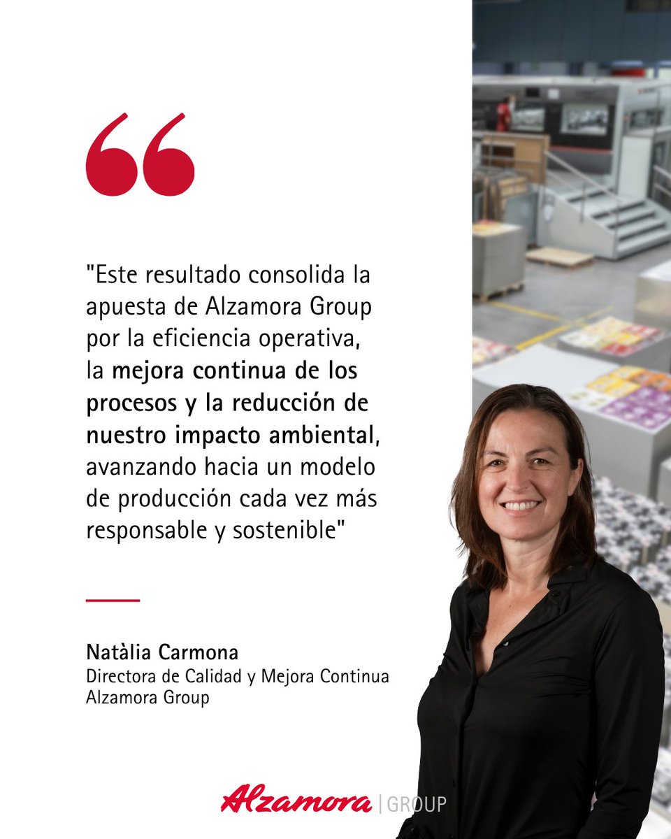 alzamoragroup's tweet photo. 🌱 En 2025 alcanzamos nuestro mejor resultado histórico en eficiencia climática:

📉 0,049 tCO₂e por tonelada de cartón consumido, un 23,9% menos que en 2020.

Además, cerca del 20% de nuestro consumo eléctrico ya procede de fuentes renovables. https://t.co/KAQJpJIl9x