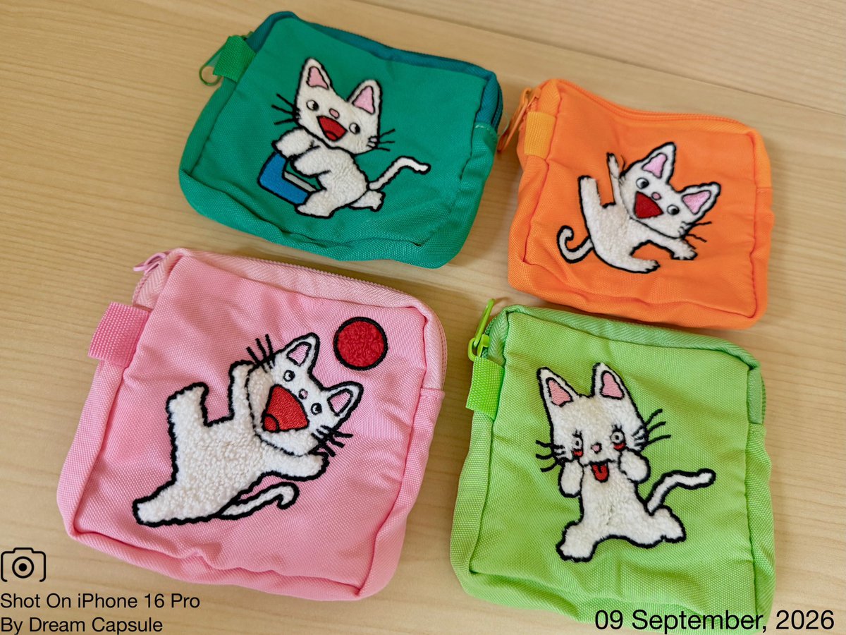 dreamcapsuleCEO's tweet photo. 🌟新入荷ガチャ商品プレゼントCP🌟

絵本でお馴染みのデザインがポーチで登場📚
「もこもこさがら刺繍ポーチ × ノンタン」
フォロー&amp;RP(RT)していただいた方の中から抽選で2名様に全4種セットをプレゼント🎁
ドリカプへの入荷日とキャンペーン詳細は↓

#ドリームカプセル #ガチャ専門店 https://t.co/7nYtjbL95K
