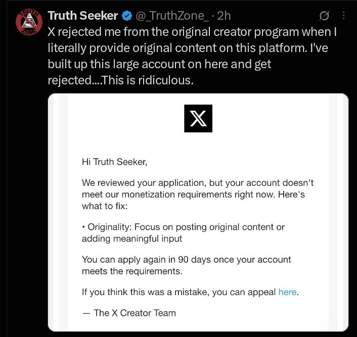 ThatSun510's tweet photo. Dear,
1.Anti NWO
2.ANTIVAX
3.Oposisi online tanpa backing (bukan buzzer ataupun orang partai2 politik oposisi)

Sampai kapanpun, mau seorisinil apapun, anda akan dibegal dr monetized X.
WISE MAN SAID " BD gak akan kalah "

Jadi cenblue :
-buat reach byk orang ✅
-buat cr uang ❌ https://t.co/H5FwBwR0Ft