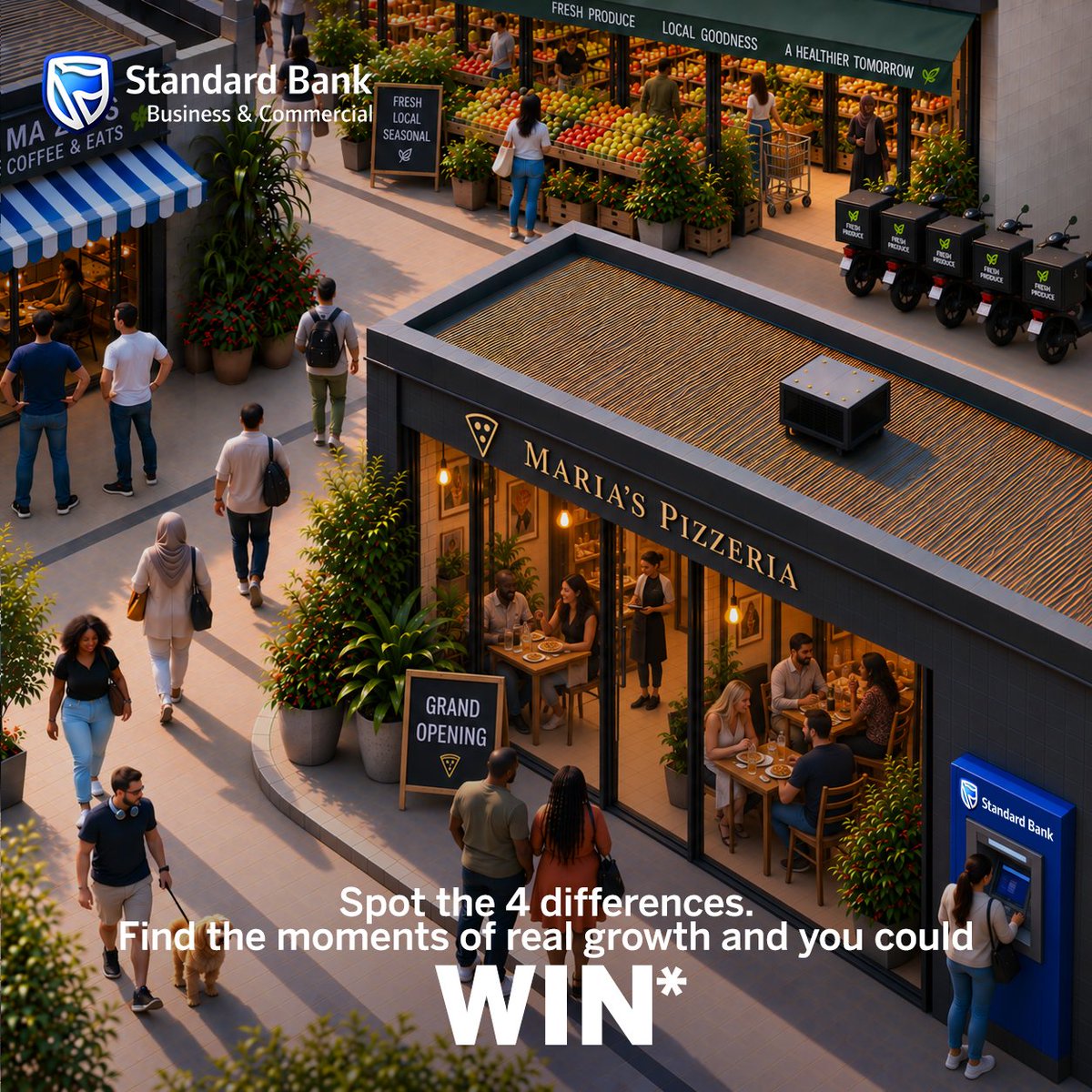 SB_BusinessZA's tweet photo. We spy with our little eyes moments of real growth, like having more stock.
Spot all 4 differences in the images and tell us which moments you
can find to stand a chance to win* an R1000 Instant Money voucher.

WhereRealGrowthBegins SBLovesSMEs💙 https://t.co/JPss1DnYIc