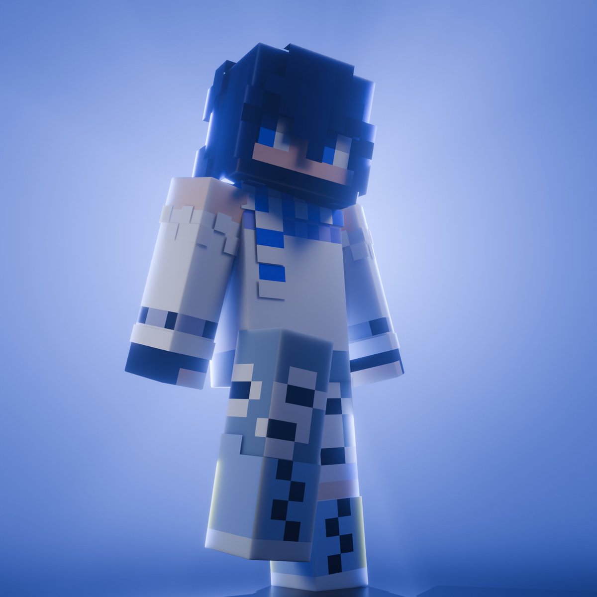 ZackProdPK's tweet photo. Made a Minecraft Skin for a friend #minecraft #blender3d https://t.co/YGuE7en8Ex