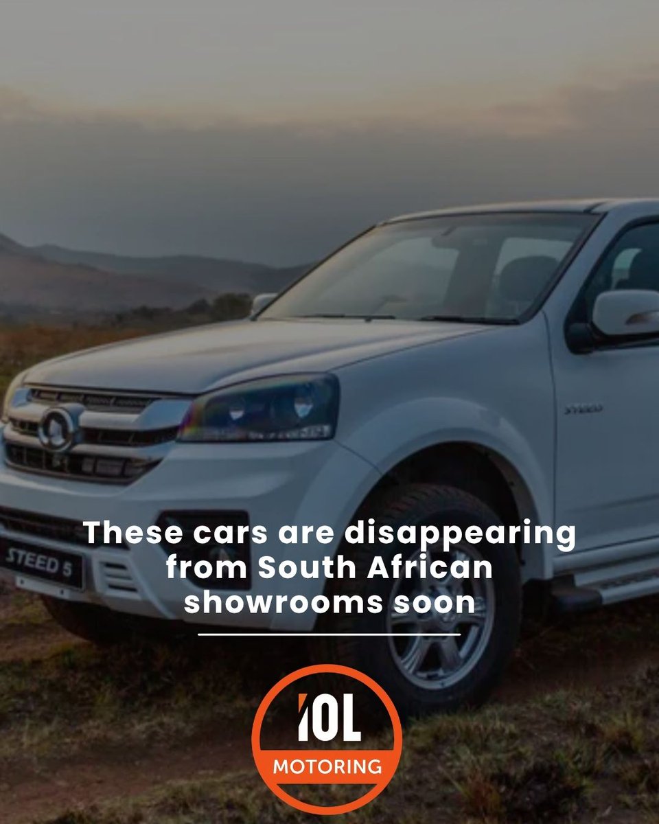 IOLmotoring's tweet photo. All good things come to an end, they say, and in the cutthroat world of vehicle sales, not all models stand the test of time.
Read on https://t.co/eUS3Ayzd7e
#SouthAfricaMotoring #CarMarket #IndustryNews #VehiclePhaseOut #AutomotiveTrends #ShowroomShift https://t.co/JaHCgqkr0C