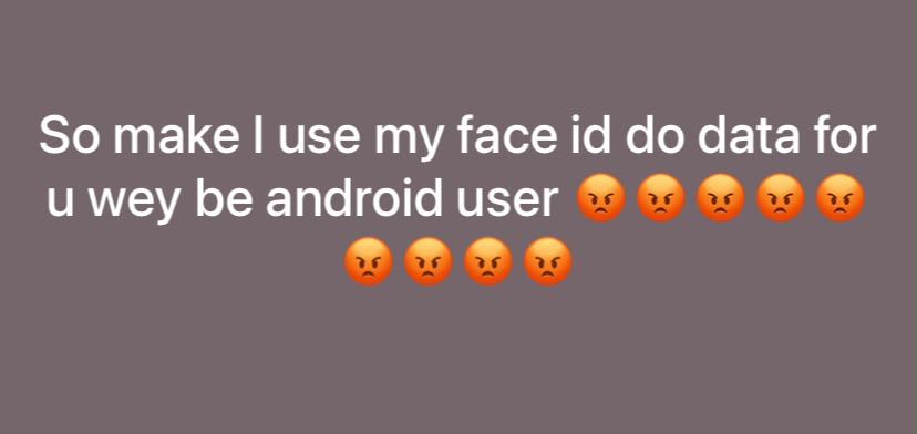 RangeTrader_'s tweet photo. Justice for us android users https://t.co/6bAzhkoIy9