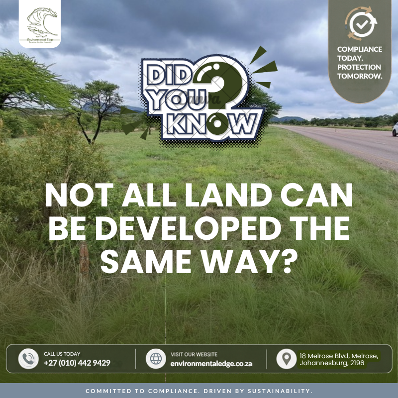 EnviEdge's tweet photo. 🌱 Factors such as wetlands, watercourses, biodiversity, soil conditions, protected areas, and other environmental sensitivities can influence how land may be developed and what approvals may be required.

#EnvironmentalEdge #EnvironmentalCompliance #LandDevelopment https://t.co/MOQIQLkNcj