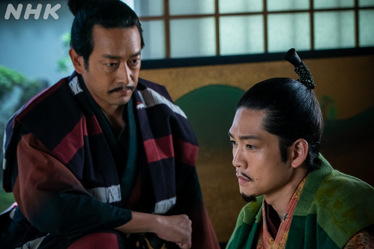 nhk_toyotomi's tweet photo. 幼いころから家康を支え続けた石川数正

２人の過去が描かれた
第34回「最強のライバル」配信は🔗https://t.co/mgJgKvxVal

#松下洸平 #迫田孝也
#豊臣兄弟 https://t.co/BzU5gi6xhB
