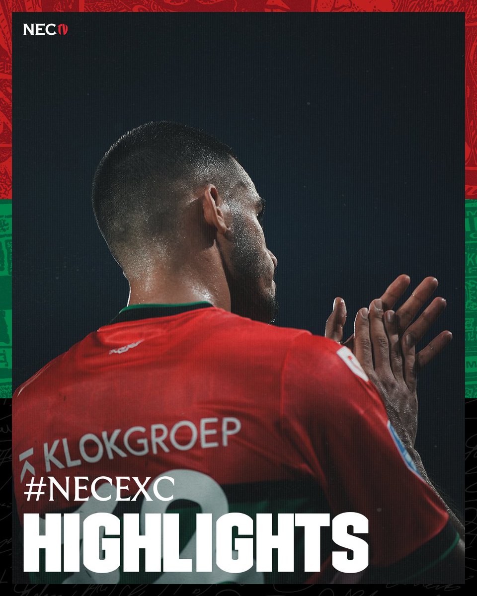 necnijmegen's tweet photo. N.E.C. laat langszij tegen Excelsior
▶️ https://t.co/JHFYk3OEuA
#NECEXC 2-2 https://t.co/ct1GL5ltss
