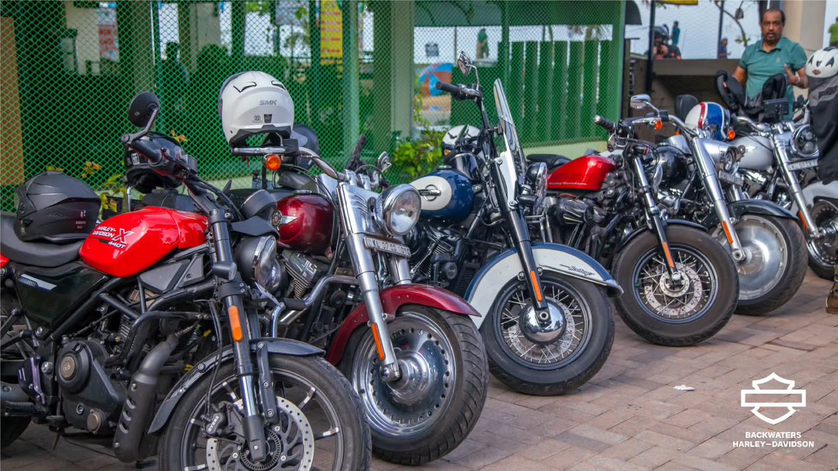 JeremiahLask's tweet photo. World Motorcycle Ride Day met Father’s Day perfectly. The Harley family rode to Cherai Beach, celebrating open-road freedom and the fathers, mentors, and companions who make every journey meaningful. https://t.co/qz7ULeaR0Z