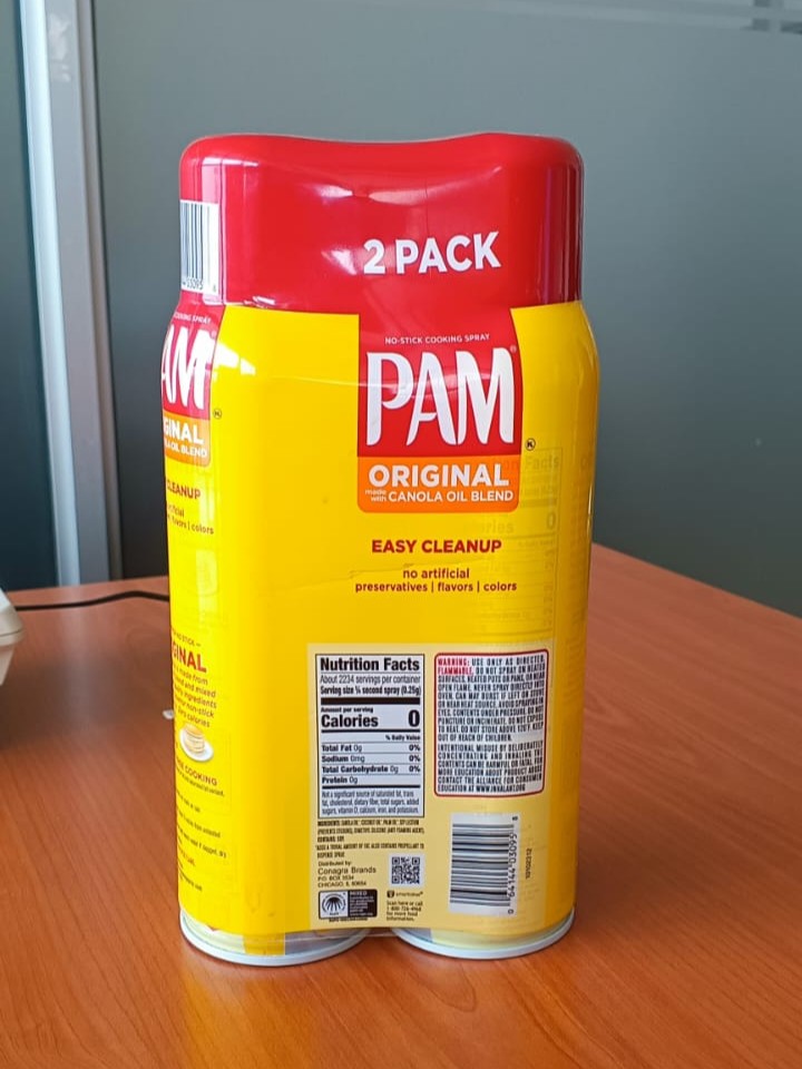 bigdrop_ke's tweet photo. ๐ณ PAM Original No-Stick Cooking Spray โ Make Cooking Easier!
1 Pack: Ksh. 1,672/-
2 Pack: Ksh. 3,354/-
+254 722 359 298
orders@bigdrop.co.ke
#BigDrop #PAMCookingSpray #PAMOriginal #CookingEssentials #KitchenEssentials #CookingMadeEasy #HomeCooking #KenyaShopping #ShopOnline https://t.co/vZ05m5RDab