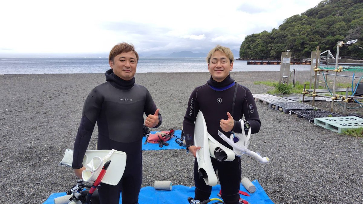 LIGHT_HOUSE1990's tweet photo. 西伊豆📍大瀬崎⁡
⁡オープンウォーター講習も終盤！⁡
⁡⁡
⁡本日はフリー潜降、フロート上げ、エア切れの際の対処法などを行い今までの講習を復習しながら最後はファンダイビング🤿
⁡⁡
⁡学科も無事終わり全ての講習が完了！
㊗️⁡ダイバー誕生です！！！👏🏻🎉⁡

⁡おめでとうございます🫶🏻︎ https://t.co/Ux3qzFWGyF