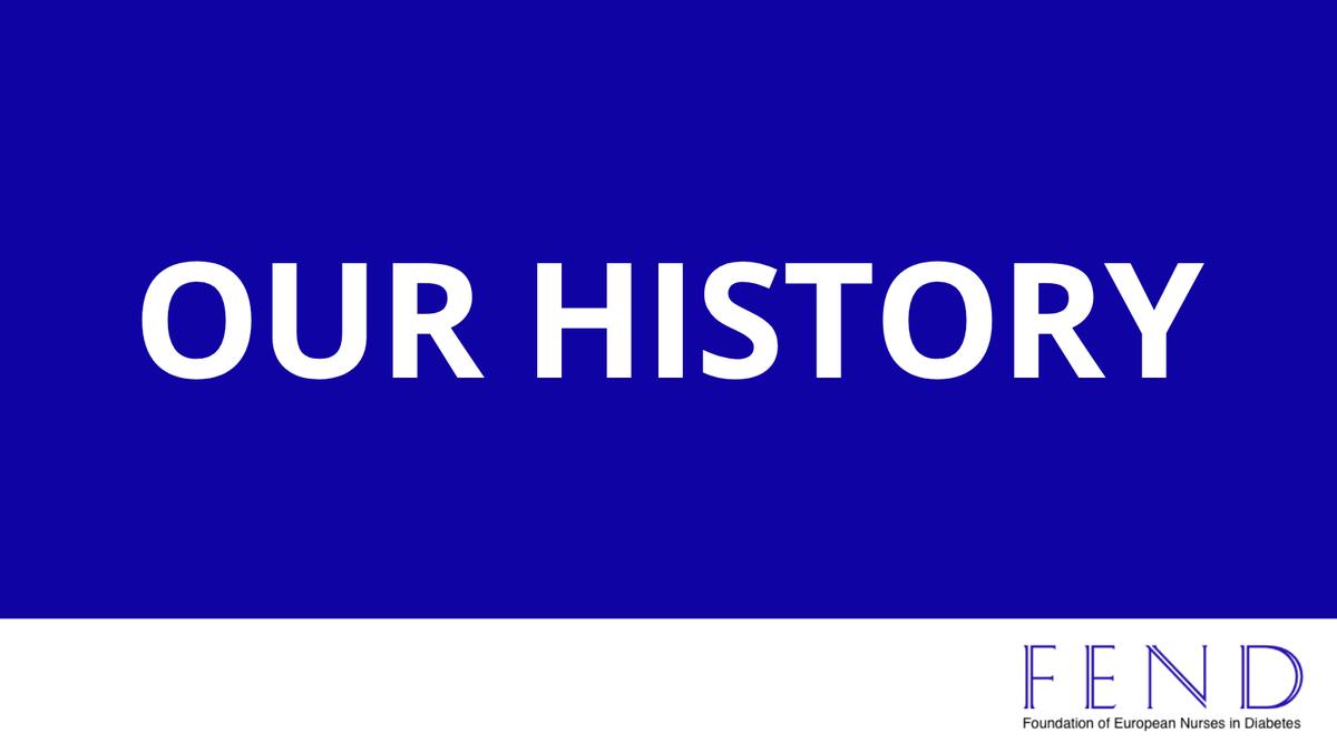 FEND_diabetes's tweet photo. 💡 Did you know that FEND has been championing the voice of nurses working in diabetes care, research and education across Europe since 1995? Our aim is to help shape and advance the diabetes nursing profession.

🔗 Learn more about our history: https://t.co/X78dmA7iN4 https://t.co/j9C2YJ0AY3