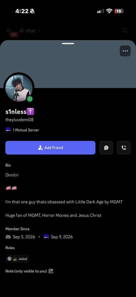 AlexMarkel2's tweet photo. So this guy on a discord server that has over 200k+ members wanted to flash himself on a vc call with minors in it add him up and talk shit all you want please he needs it he’s a disgrace https://t.co/Rf0k2hrXLC