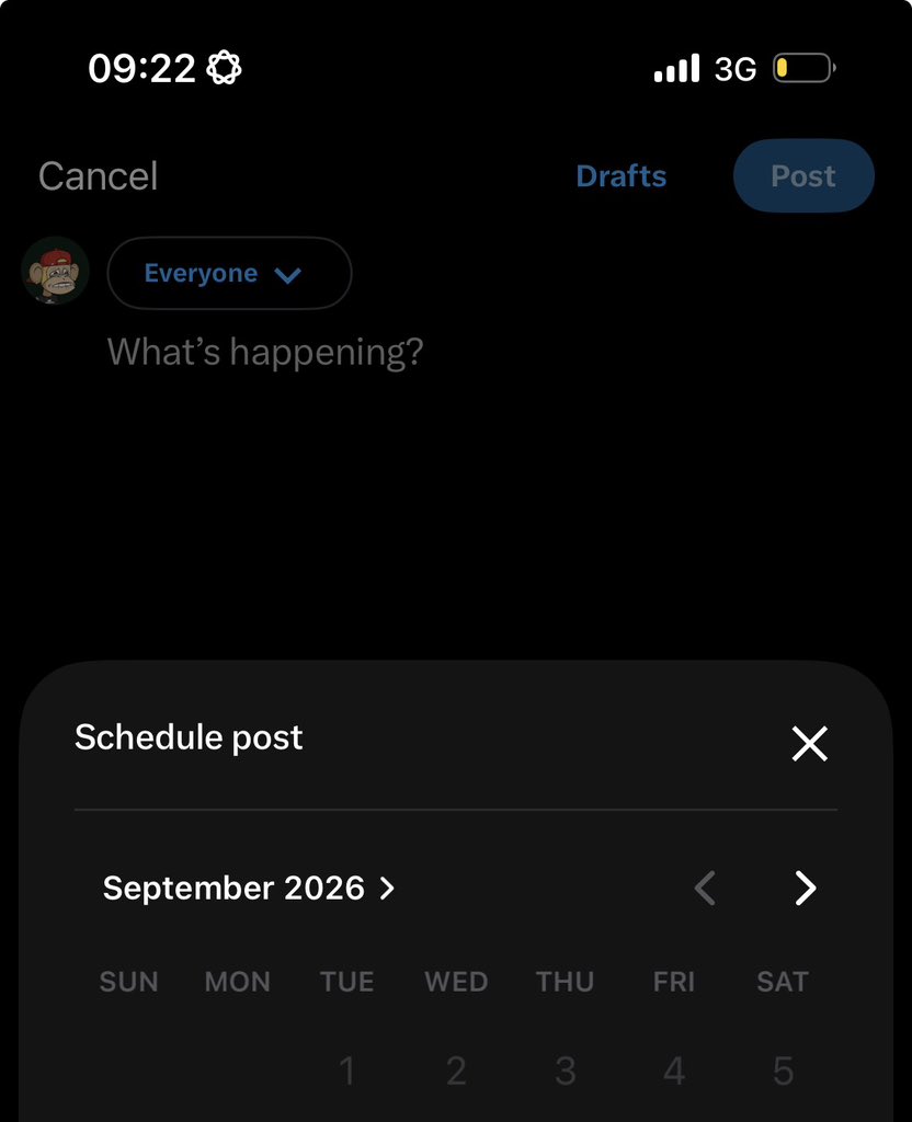ryn1zzy's tweet photo. scheduling post is here, gud tek 🙂‍↔️

why are androids always left out ?? https://t.co/NfGmwF8wC8
