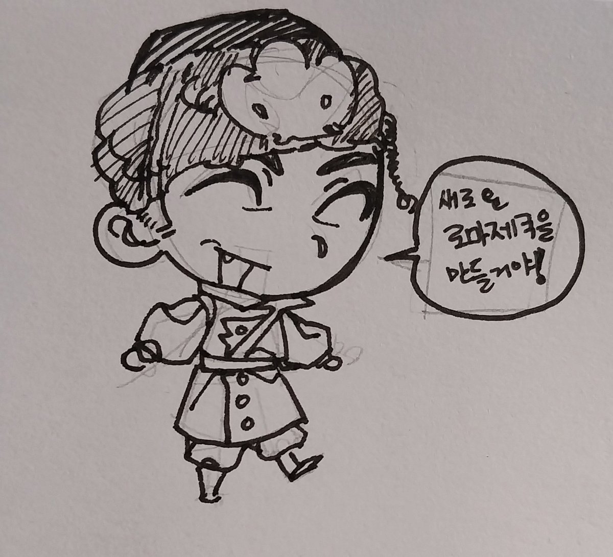 ttongbap31's tweet photo. 오늘 파시즘,나치즘 나오길래 그림 https://t.co/ixqzssua7D