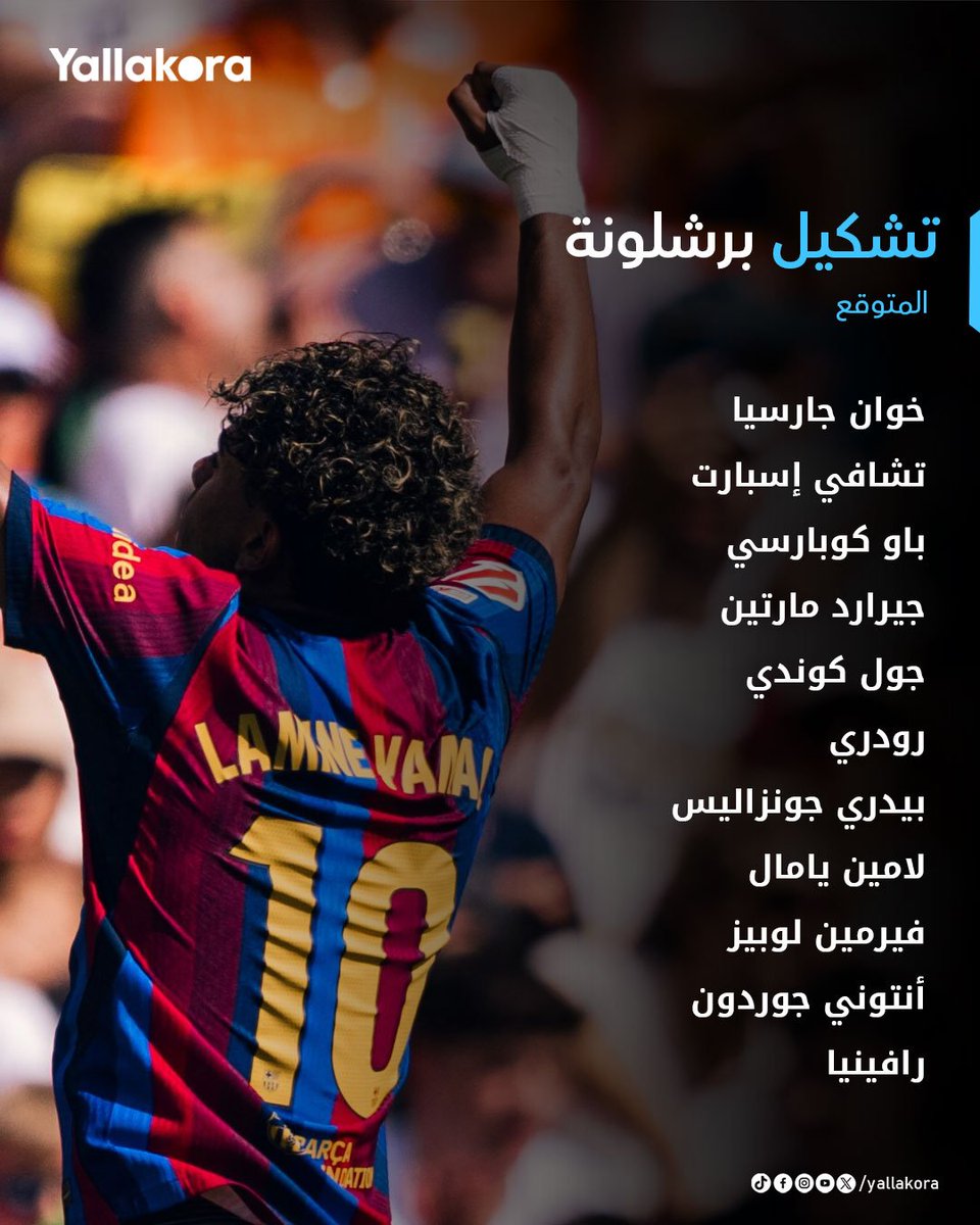 تشكيل برشلونة المتوقع لمواجهة فينورد في دوري أبطال أوروبا 🔴🔵