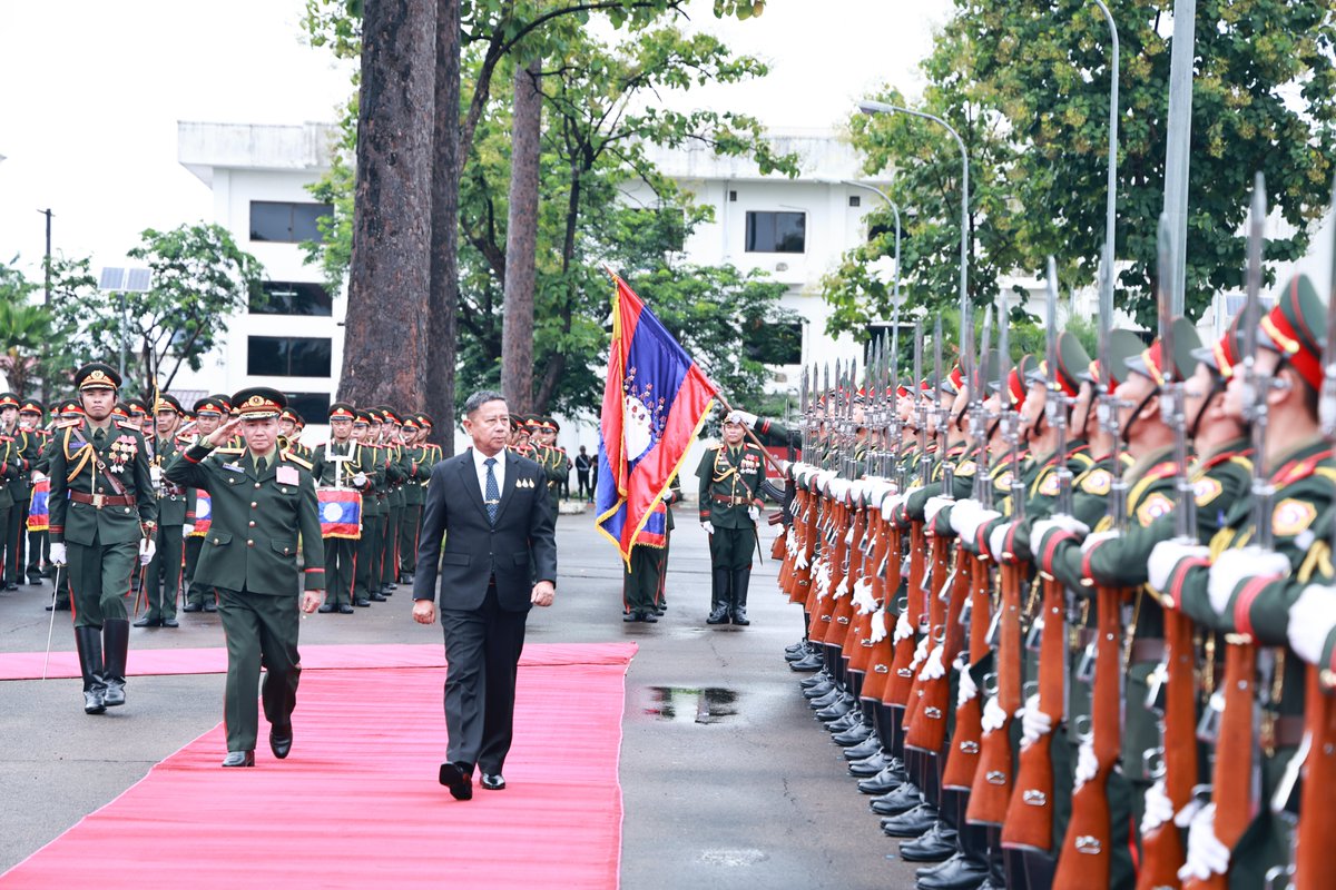 thapthaitalk's tweet photo. การประชุมคณะกรรมการร่วมมือรักษาความสงบเรียบร้อยตามชายแดนทั่วไป (GBC) ไทย-ลาว ครั้งที่ 30 ณ นครหลวงเวียงจันทน์ สาธารณรัฐประชาธิปไตยประชาชนลาว

#กองทัพไทย
#oneteamทัพไทย
#KingdomRTARF https://t.co/WWuEdjyafW
