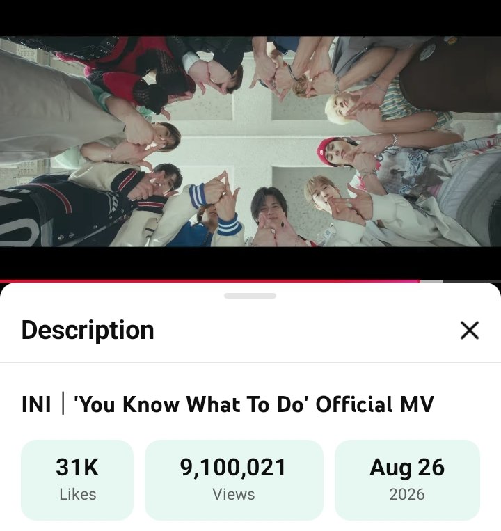 bani_chan90's tweet photo. INI - You Know What To Do MV 
Congrats ln 9M Views! 🎉🎉

@official__INI 

#INI #INI_ANTHEM #INI_YKWTD https://t.co/zdBmf7uYxZ