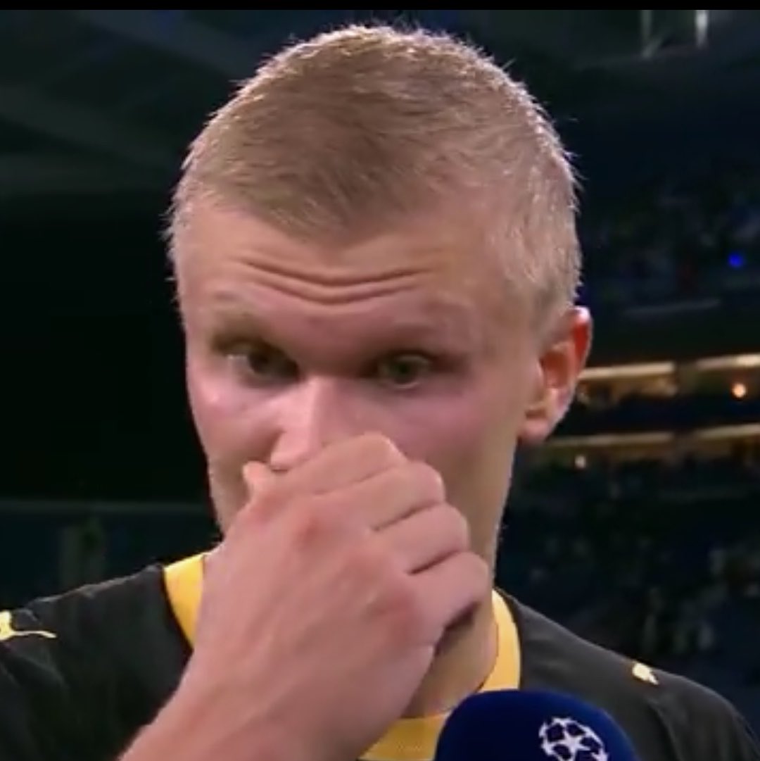 FabrizioRomano's tweet photo. 💎🇲🇦 Erling Haaland on Ayyoub Bouaddi: “I told the chairman: we found a gem!”.

“He’s training in a fantastic way, you can see how good he is”, told Prime Video. https://t.co/2khjodkObp