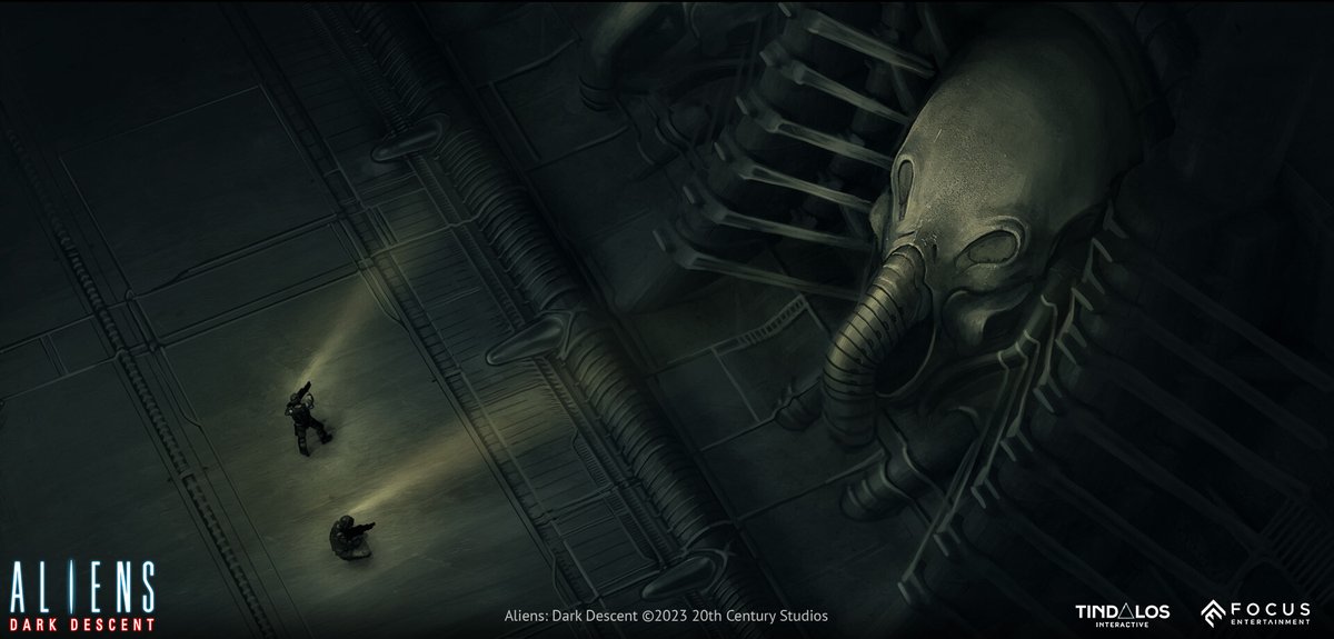 avpgalaxy's tweet photo. Artist Emilien Morisset explores designs for this Aliens: Dark Descent's "Xeno City" in these pieces of concept art. #AliensDarkDescent #Alien #Aliens #XenoCity #SpaceJockey #Engineer #Prometheus #HRGiger #EmilienMorisset #TindalosInteractive https://t.co/bCGNYEtPnm