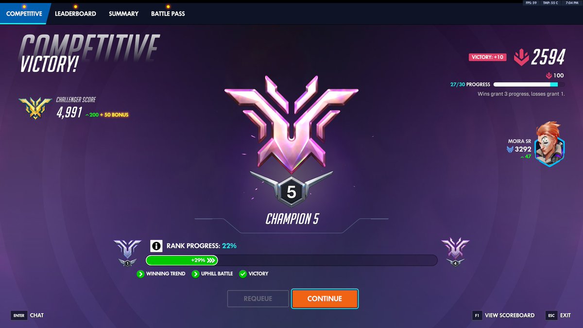 JessiBlack15's tweet photo. I want to show off the peak I reached last season. It was the first time I’d climbed that high ✨
Before that, I’d only ever done my placement lol https://t.co/o06ZwDQWA1