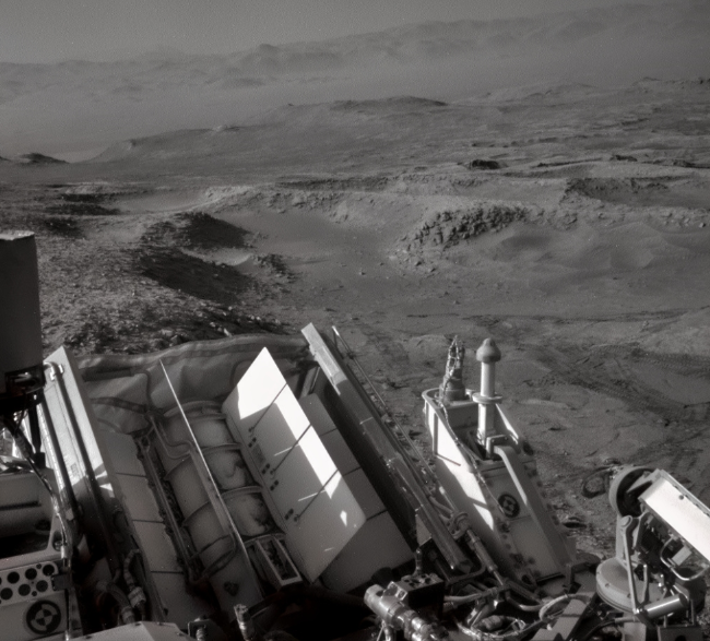KariSivertzen's tweet photo. Sol 4752: Left Navigation Camera
This image was taken by NAV_LEFT_B onboard NASA's Mars rover Curiosity on Sol 4752 (2025-12-18T20:57:55.000Z)

Credits: NASA/JPL-Caltech
https://t.co/Opiw2qZqYW https://t.co/3rf2PKlyL9