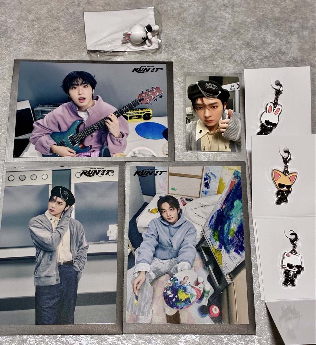 MAGUROAjin's tweet photo. Stray Kids スキズ SKZOO RUN IT 
ラントレ メタルチャーム 特典トレカ 
FCくじ 交換

【譲】 画像のもの

【求】 同種のバンチャン、ウルフチャン

9(水)19:30頃までららぽーとみなとアクルスにて手渡しにて交換できます！ https://t.co/5LInsYOukb
