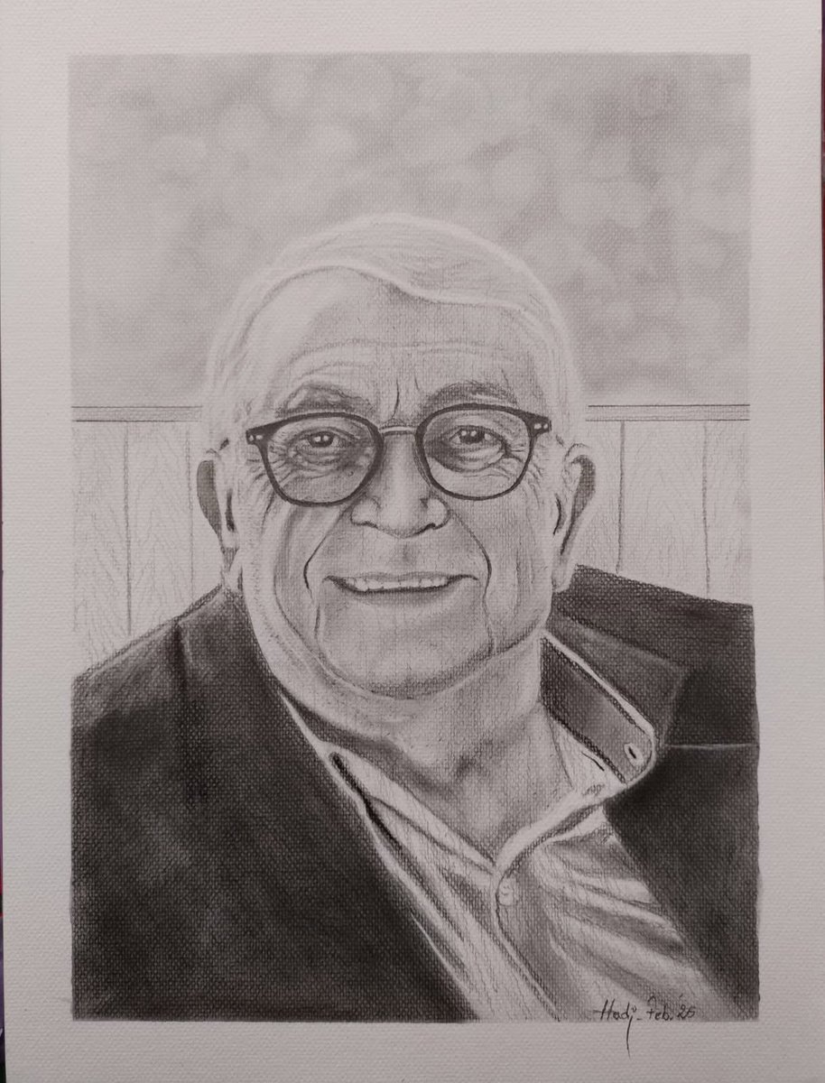 HadiDar65919965's tweet photo. "Mr. & Mrs J."
Graphite pencil on A3 paper. #art #pencil #pencildrawing #drawings #sketching #H4D1 https://t.co/ANVKXn3AGL