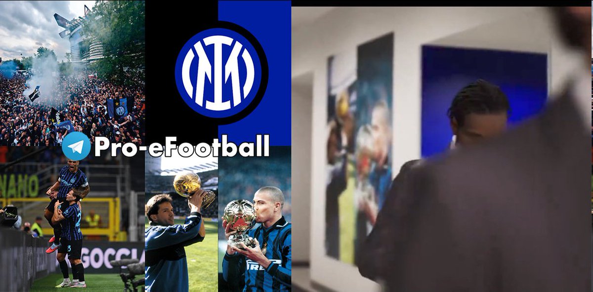 pro_efootballTG's tweet photo. 🇮🇹 Ronaldo is officially in eFootball. There's a poster of him in the hallway at Inter's stadium. 👀 Interestingly, this poster was added to the game's database in the eFootball 27 update https://t.co/2oUSx1hfvm