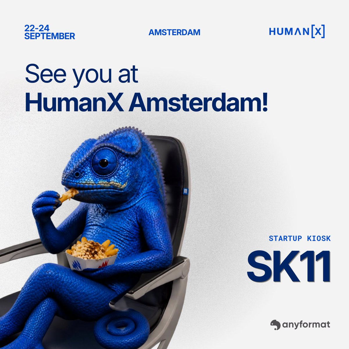 anyformat's tweet photo. anyformat is at @HumanXCo Amsterdam, 22 to 24 September.
- Startup Kiosk SK11 all three days.
- @juan2text pitching Wed 23 at 16:18.
Bring your messiest documents, the bad scans and the nested tables. That is the demo we like doing. https://t.co/DBtKWTkDIA