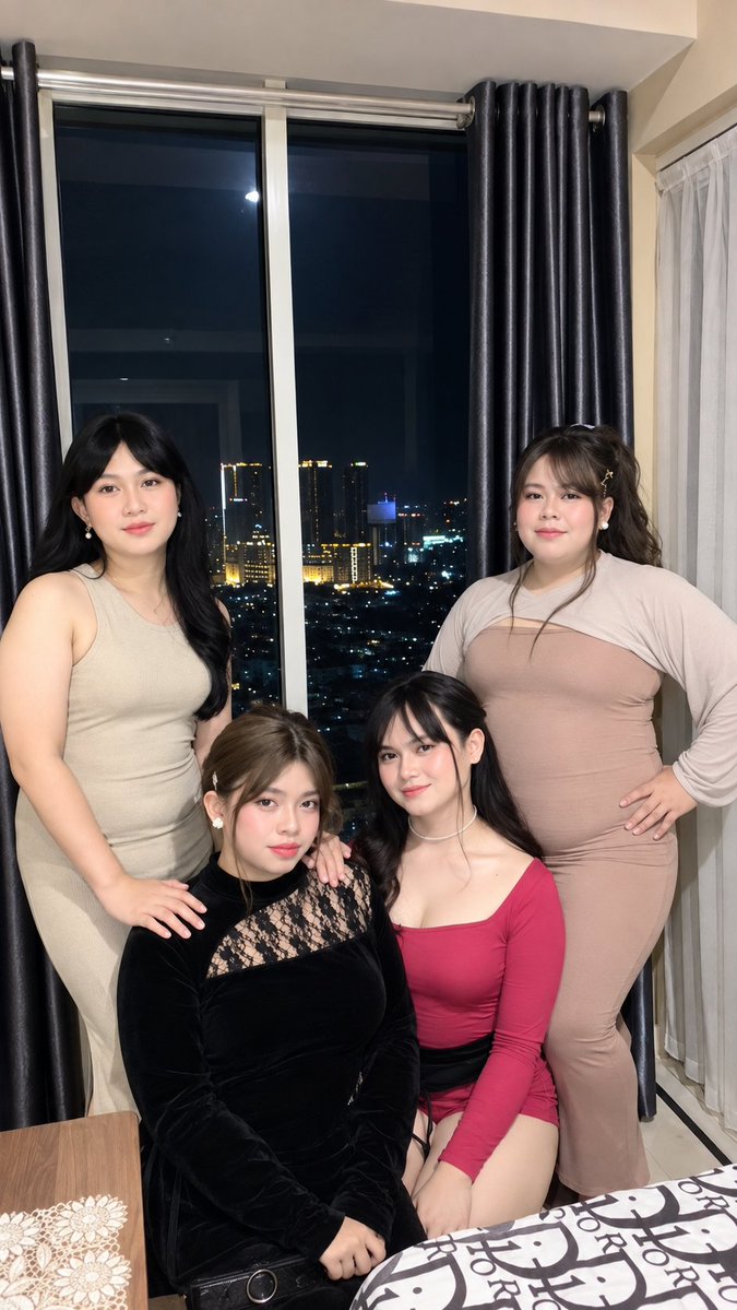 NabiLaPutr290's tweet photo. Kemarin gak Sempat foto Berdua sama mba @AyrinQe karena saking sibuknya, tapi Untung nya masih Sempat Foto Bersama Mereka kak @Vaniaputriiiii teh @jasminedzeuel juga . Semoga kita semua di berikan kesehatan dan umur panjang yaa aamiin...
#crossdresserindonesia #cderindonesia https://t.co/hG9L0Mu8Xz