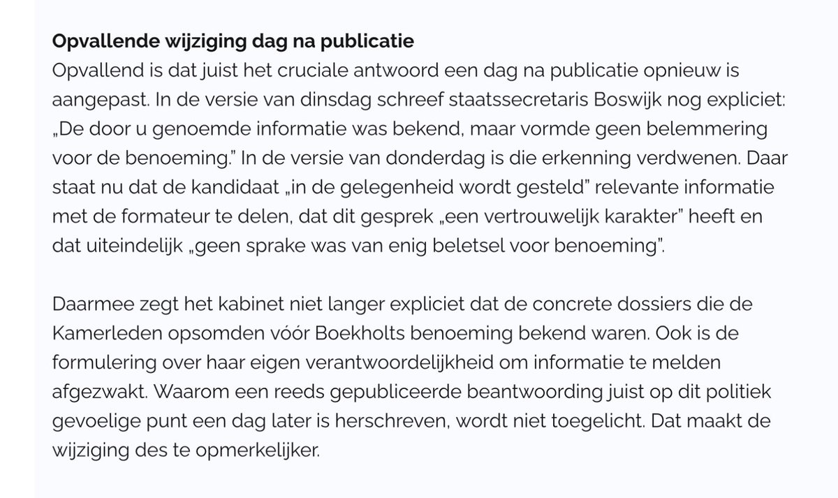 victorvanwulfen's tweet photo. Gewijzigd antwoord in de gisteren beantwoorde (...) #Kamervragen over Elanor Boekholt-O'Sullivan @ElanorBoekholt @minister_vro.

Zie https://t.co/BZKsG7FJgR en https://t.co/AMHmejLOo8. https://t.co/N1Uug3LHj5