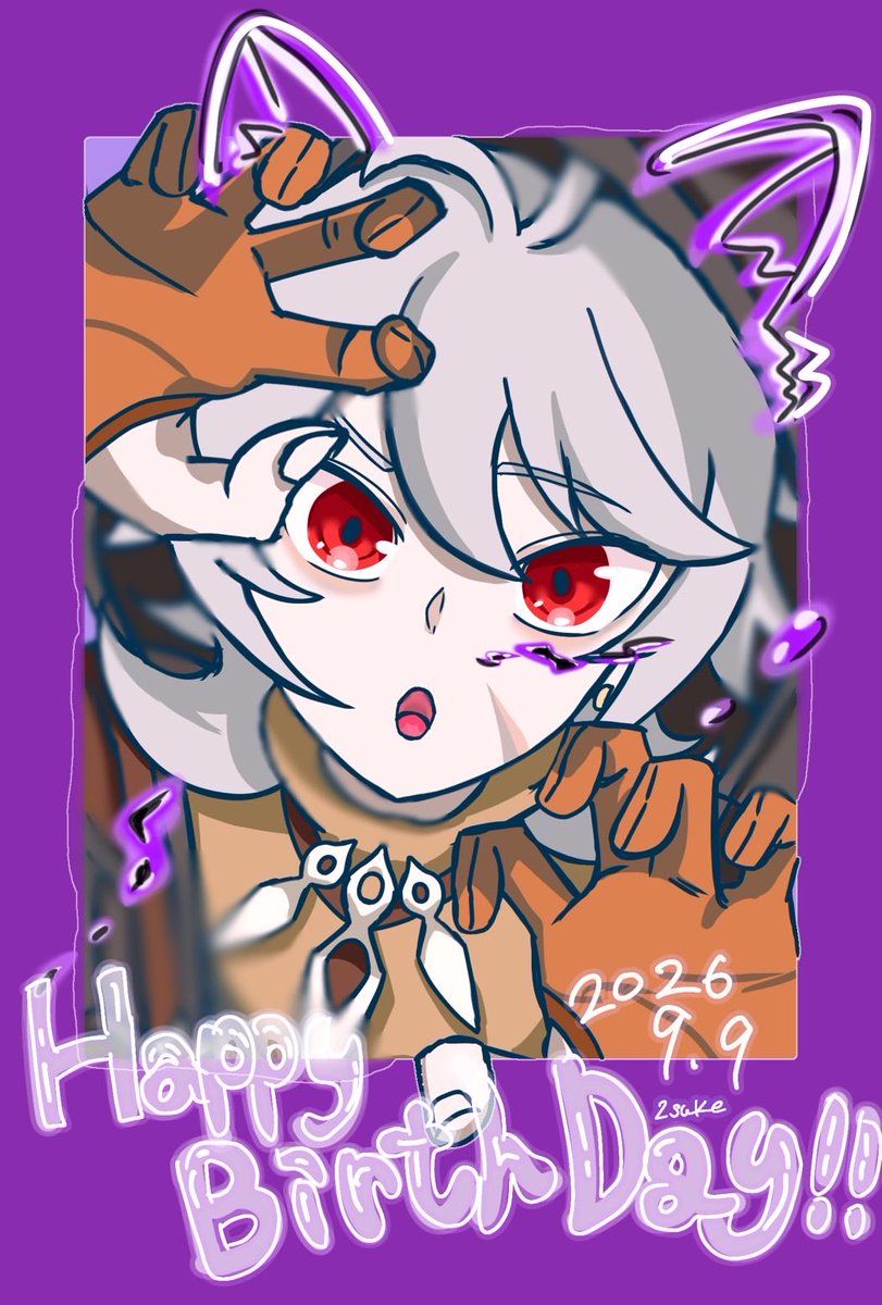 kamami2suke's tweet photo. #レザー生誕祭2026   #生誕祭
𝐇𝐀𝐏𝐏𝐘 𝐁𝐈𝐑𝐓𝐇𝐃𝐀𝐘🐺レザー🎉 https://t.co/8EA1dppFh4